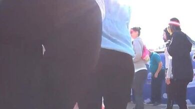 perfect bubble butt black spandex