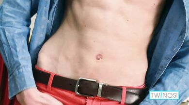 Skinny Blonde Lucas A Fuck Himself With A Big Dildo And Jerks Off His Cock!