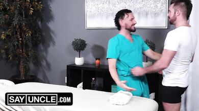 Sticky Rub - Finally Fucking My Hot Massage Therapist