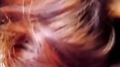 Great Moments in Hanging Tit Blowjobs 5