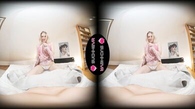 Lovely Petite Ukrainian Doll Nikki Hill Versus Extra Large Dildo