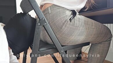 Boss Farts on Her Assistant