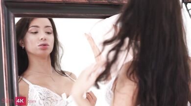 Dark-haired bimbo with piercings enjoying hard anal in a glamcore scene