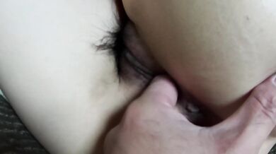 【個人撮影】週末の夜はヘンタイ熟女と、まったりセックス。局部アップ　最後は妻の手コキで口内射精のゴックン