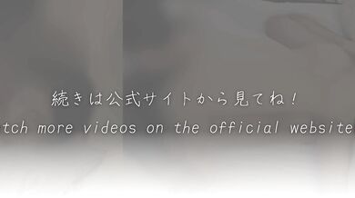 [Stepsister and stepbrother sex at home] "I'll do my best not to speak out...!" Cum in my sweet step