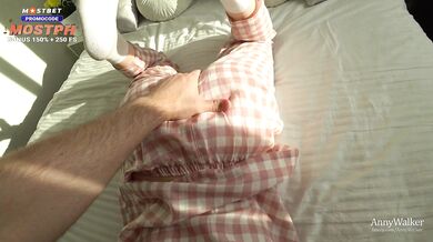 Evening Sex With Stepsister Cum On Her Tits - Anny Walker