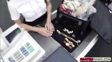 Very Gorgeous Stewardess rammed by a big hard cock