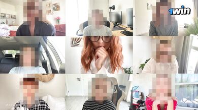 She Makes Him Cum Inside Her Tight Young Pussy On Zoom Meeting