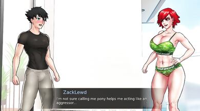 Confined with Goddes (Sarena's Story) - Workout with redhead girl