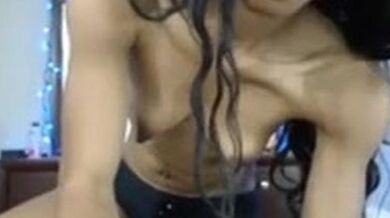 Cute Ebony Girl With Small Boobs