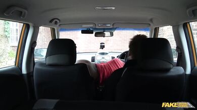 Fake Driving School - British ebony with natural boobs fucks her driving instructor