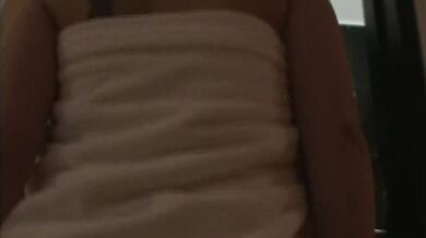 Teen Diana showing natural tits and Tease