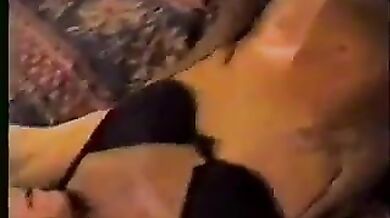 cuckold sharing cheating blonde wife on bed