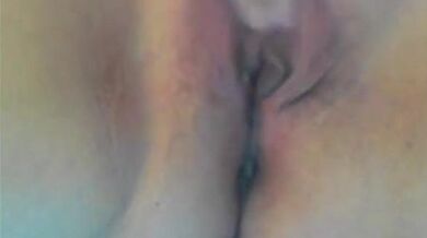 Hmong Asian Amateur Fingers on Webcam