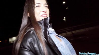 Public Agent Big booty Spanish babe pov sex with big cock stranger