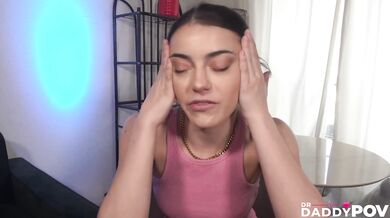 Hot Gal Blows Huge Cock Before Drilling