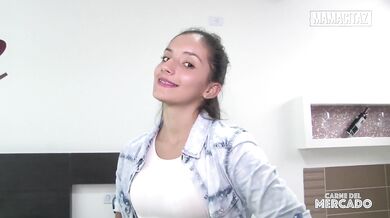 Mary Gomez Has Her Sweet Latina Pussy Drilled Good by Big Cock - MAMACITAZ
