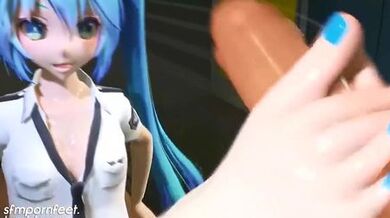 The best Footjob Hentai (Animation)