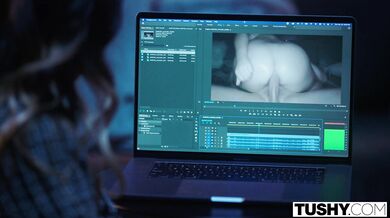 TUSHY Petite Lulu Gets Some Anal Discipline By Her Boss - Mick Blue