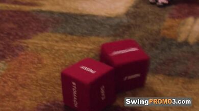 Interracial Party Turns Into A Big Orgy At The Red Room With Redhead Horny Dude And A Black Guy.