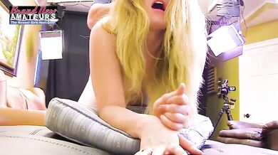 Curvy Californian Rachel Sucks A Cock And Gets Her Ass Fucked!