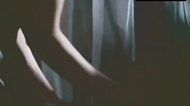 Torri Higginson Breasts, Body Double Scene in Memory Run