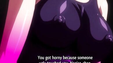 Busty student fucked in locker room by dirty hentai teacher (Kim Triple X)