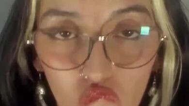 Dildo between my huge boobs while sucking your cock