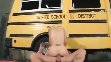 teen fucks bus driver