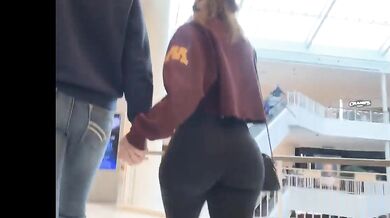 perfect big bubble ass black spandex at mall