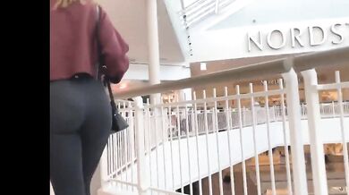 perfect big bubble ass black spandex at mall