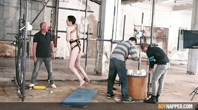 Restrained twink creamed by Sean Taylor