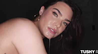 TUSHYRAW Hottie gets her ass filled with cock