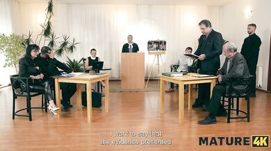MATURE4K. Courtroom Chaos. Part 1 (Lilian Black)