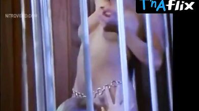 Darian Caine Lesbian, Breasts Scene in Play-Mate Of The Apes