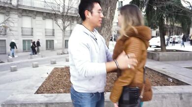 Before leaving Madrid... Melanie Dior gives us a HARDCORE scene!!