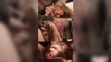 cock sucking busty blode chick