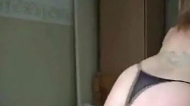 Amateur Girl Strips and Masturbates on Webcam