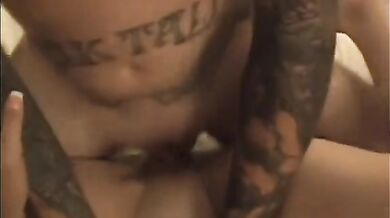 A Facial, A Foot Job And a Fluorescent Fuck Toy