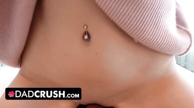 Dad Crush - Pretty Big Titted Teen Blondie Loves Pranking Her Step Father