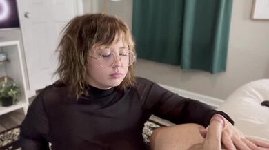 Titfuck With Busty Nerdy MILF