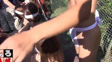 Japanese uncensored gangbang blowjob cum facial