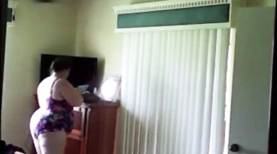 Grandma Chrissys getting ready to go to the pool in Florida