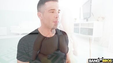 BANGBROS - Sara Diamante, Megan Fiore & Alberto Blanco Have The Hottest Threesome Yet Making A Huge Mess