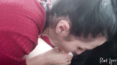 Side Pose Car Blowjob - She Swallows All The Cum