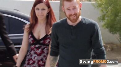 Swinger Couples Take A Dip In The Pool As They Meet And Greet
