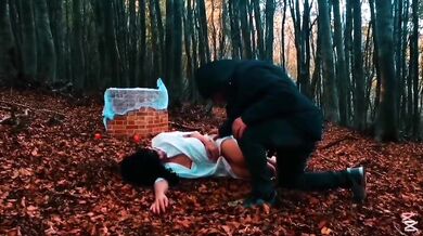 Perverse Dreams Of Being Fucked And Cummed In Mouth In The Woods Halloween