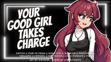 Your Girlfriend Sucks & Fucks You While You Game Audio Roleplay for Men