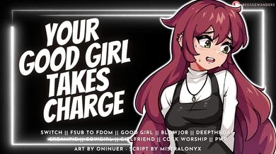 Your Girlfriend Sucks & Fucks You While You Game Audio Roleplay for Men