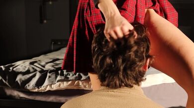 Wife makes husband WATCH and CLEAN UP